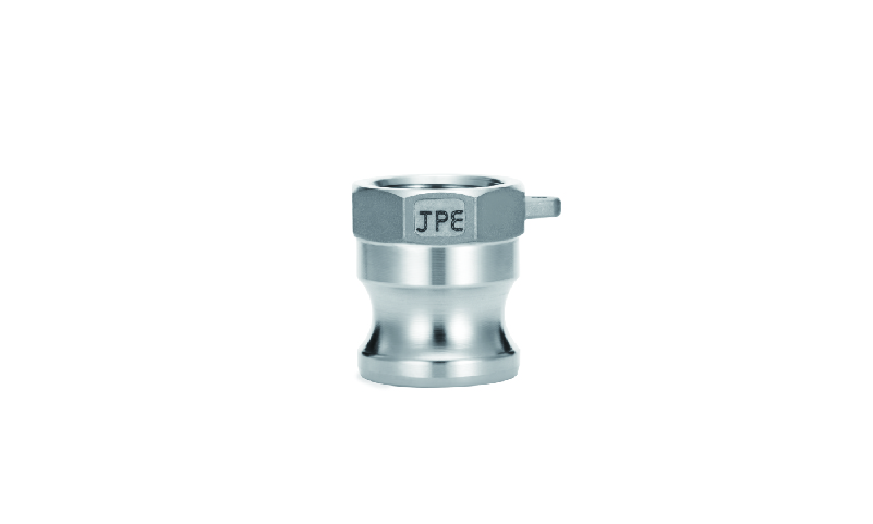 SS304 JPE quick connector with ears 1/2" internal thread BSPT
